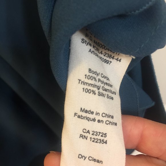 Teal Wilfred Tank Top - Picture 4 of 4